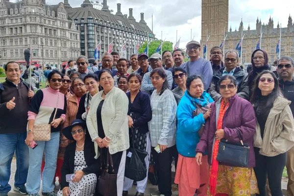 A large HCG group at Westminster in London